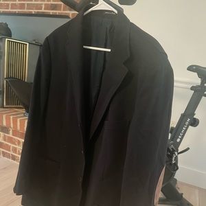 Façonnable black wool jacket size large